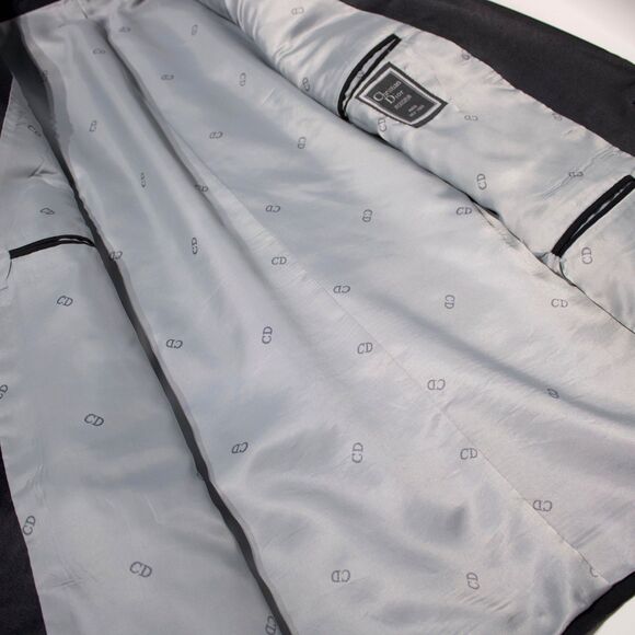 Vintage Christian Dior Monsieur Tuxedo Dinner Jacket Made in USA Men Size 43R - Picture 7 of 11